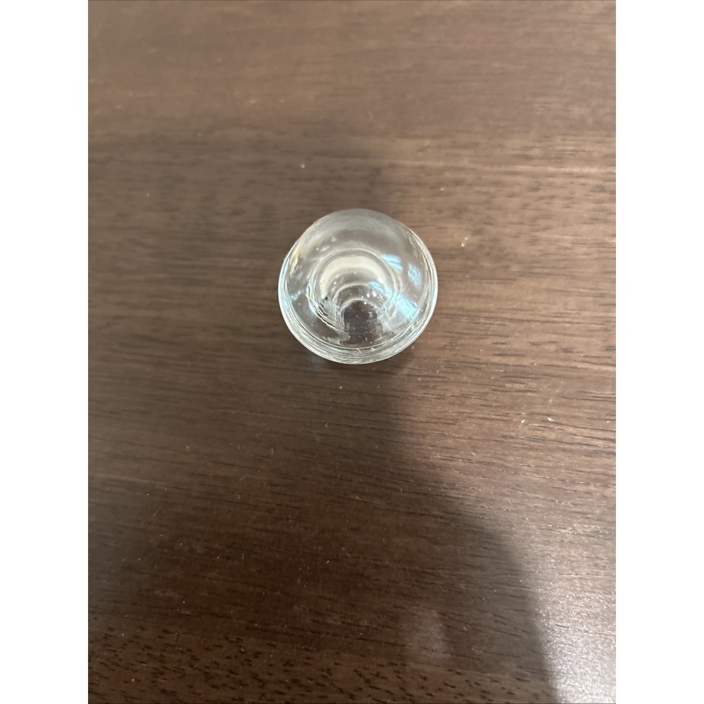 Vintage 70's Clear Glass Percolator Top Replacement - Picture 2 of 6